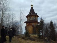 Посещение благочинным Беломорского района храма Пророка Божия Илии д. Шуезеро