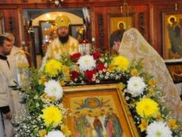 25 мая 2017 г., в праздник Вознесения Господня, Преосвященнейший Игнатий,  епископ Костомукшский и Кемский, совершил Божественную литургию в Покровском храме г. Костомукши