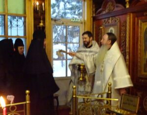В праздник Святого Богоявления епископ Борис совершил Литургию в Покровском храме г. Костомукши