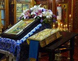 24 сентября в храме Покрова Пресвятой Богородицы г. Костомукши было совершено всенощное бдение