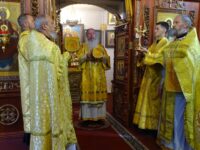 17 августа епископ Борис совершил Литургию в Покровском кафедральном храме